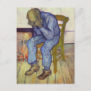 Postal En el umbral de la eternidad - Vincent Van Gogh