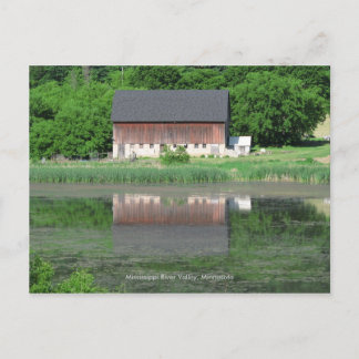 Postal en el Valle del Río Misisipi