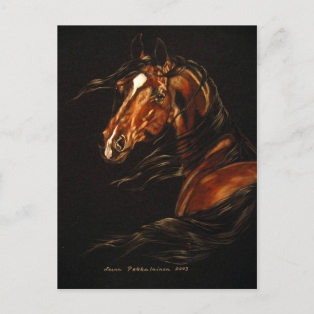 Postal En el viento (Anverso)