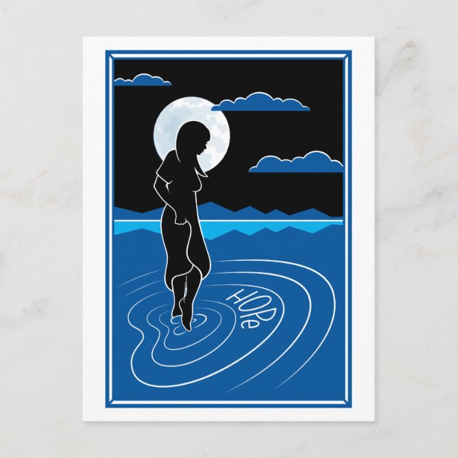 Postal En Esa Postcard De Reflexión Profunda (Anverso)