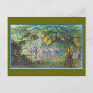 Postal En Fairyland: Una danza Elfin