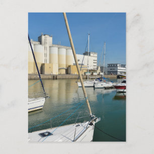 Postal en Francia del puerto de Les Sables d'Olonn