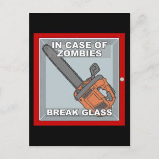 Postal En Funda de zombies