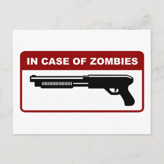 Postal En Funda De Zombies