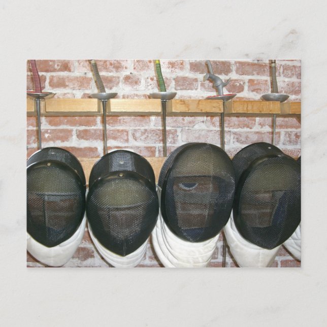 Postal En garde (Anverso)