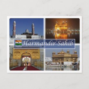 Postal EN India - Harmandir Sahib -