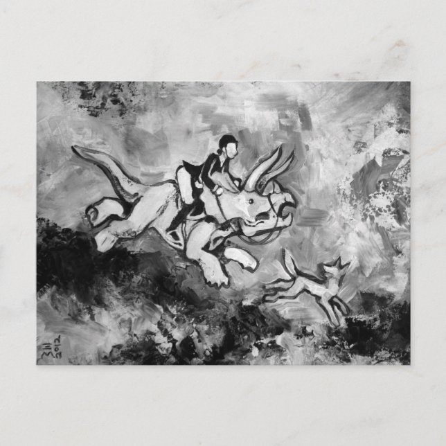 Postal En inglés (Anverso)