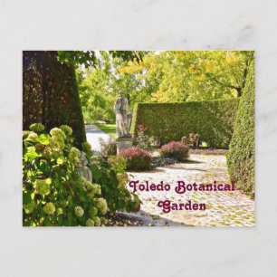 POSTAL "EN JARDINES BOTÁNICOS DE TOLEDO DEL JARDÍN"