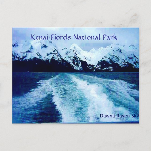 Postal En la bahía (Anverso)