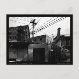 Postal En la calle en la que vivo el Collage digital urba