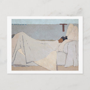 Postal En la cama, Edouard Vuillard