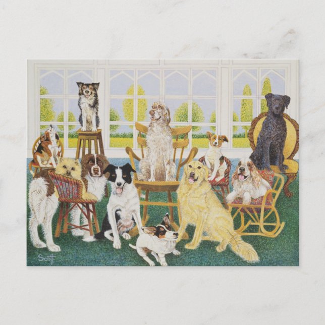 Postal En la Casa del Perro (Anverso)