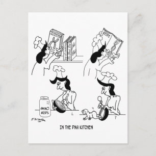 Postal En la cocina del ADN