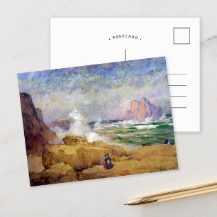Postal En la costa de California   William Henry Holmes