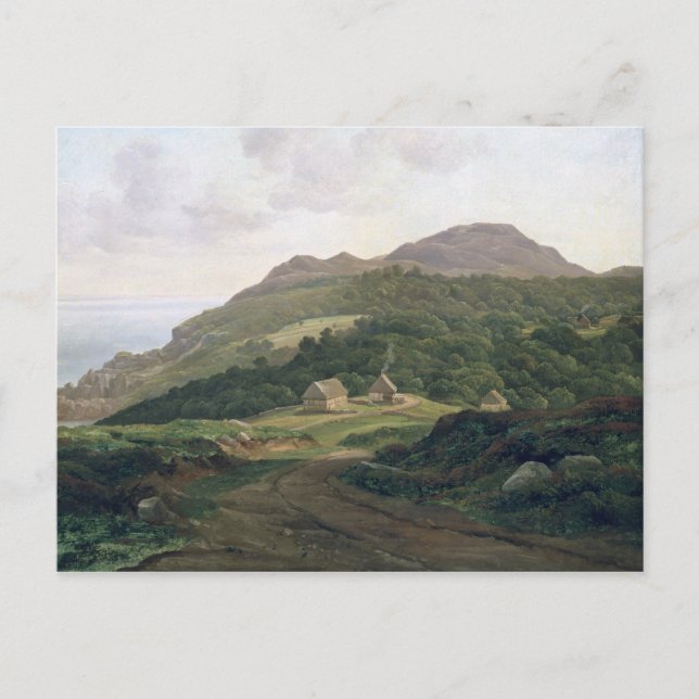 Postal En la costa sueca, 1828 (Anverso)
