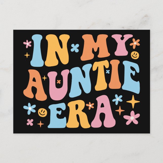 Postal En la era de mi tía (Anverso)
