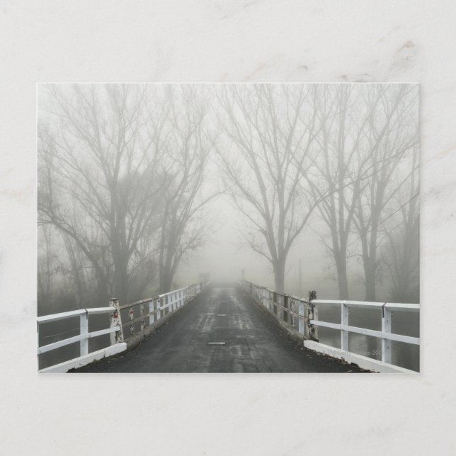 Postal En la estación fría, el valle de Murray suele ser (Anverso)