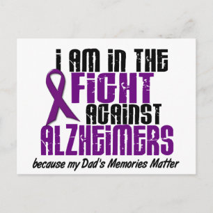 Postal En la lucha contra la enfermedad de Alzheimer