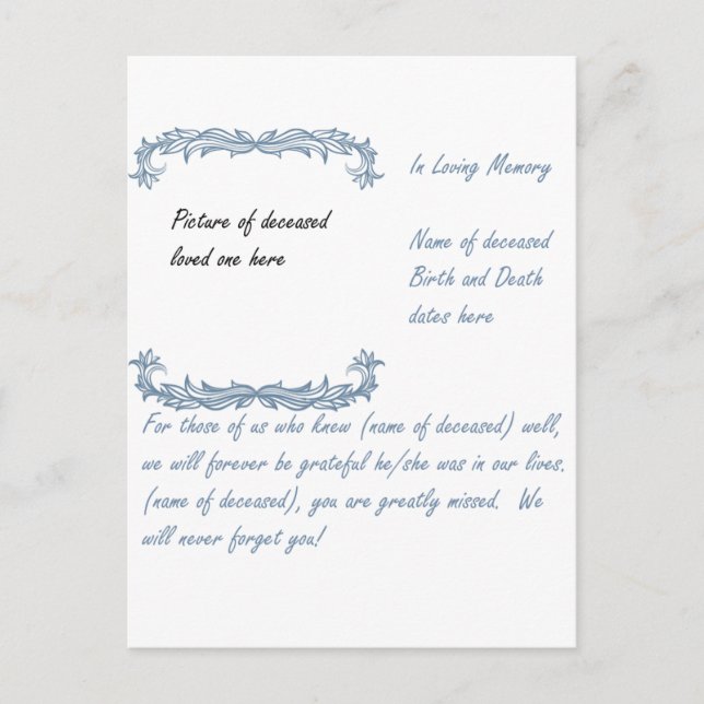 Postal En la memoria amorosa (Anverso)