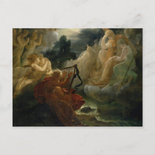 Postal En la orilla de la Lora