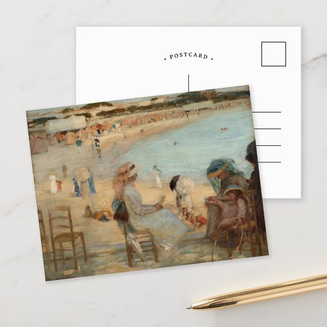 Postal En la playa | Rupert Bunny (Subido por el creador)