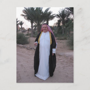 Postal En la salvaje Arabia