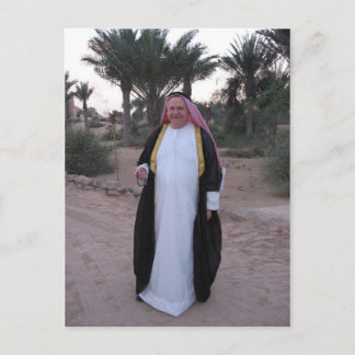 Postal En la salvaje Arabia
