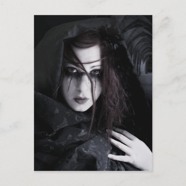 Postal "En la sombra" (Anverso)