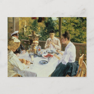Postal En la Tea-Table, 1888