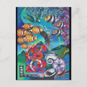 POSTAL EN LAS SOMBRAS DE LA MONTAÑA GIGANTE DORMIDA I