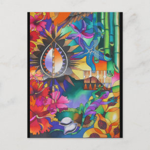 POSTAL EN LAS SOMBRAS DE LA MONTAÑA GIGANTE DORMIDA IV