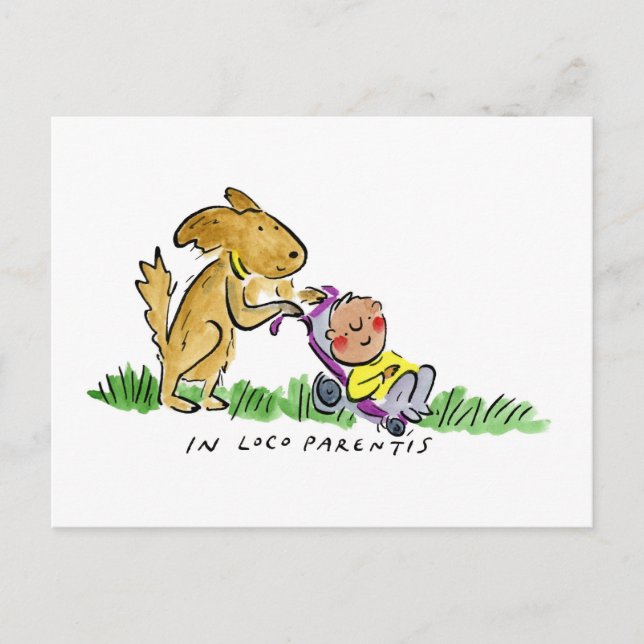 Postal En Loco Parentis (Anverso)
