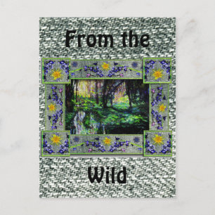 Postal En los bosques