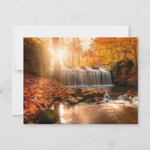 POSTAL EN LOS COLORES DEL OTOÑO