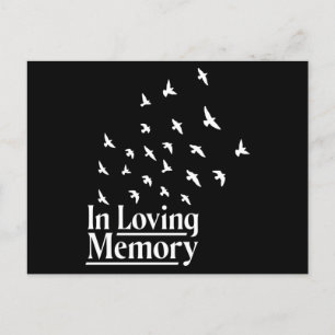 Postal En memoria amorosa