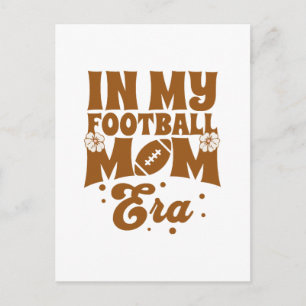 Postal En Mi Era de Mamá de Fútbol