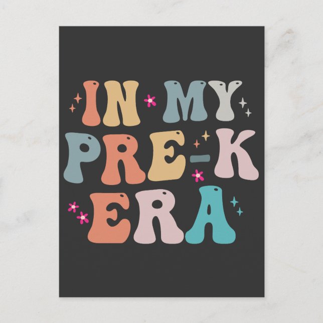 Postal En mi era prek, qué gracioso Groovy de vuelta al r (Anverso)