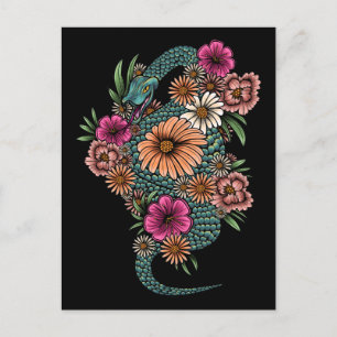 Postal En mi jardín