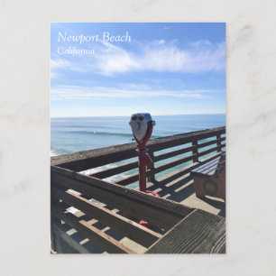 Postal En Newport Pier, Newport Beach, California