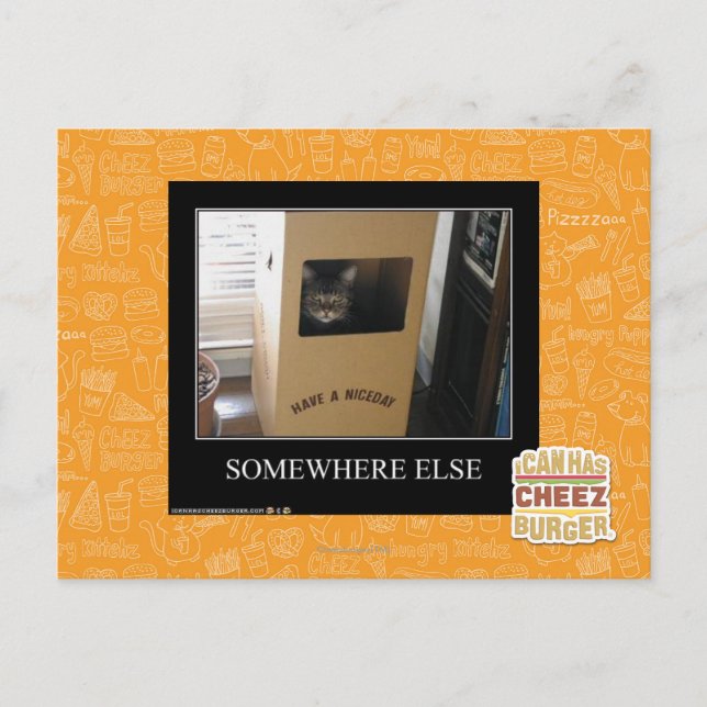 Postal En otro lugar (Anverso)