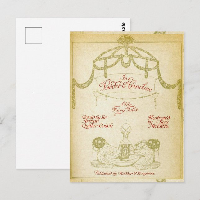Postal En Polvo y Crinoline, la página de título de Kay N (Anverso / Reverso)