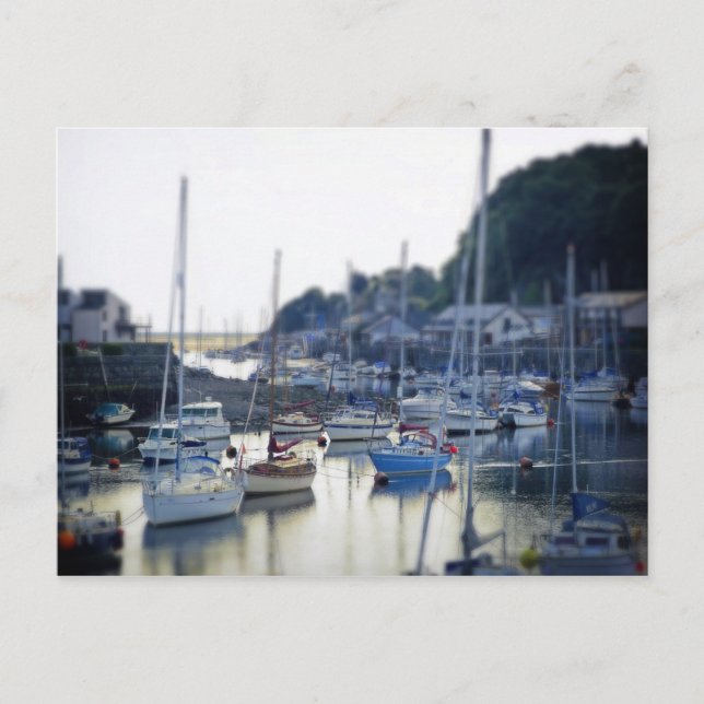 Postal En puerto (Anverso)