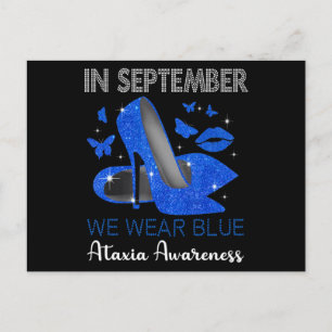 Postal En Septiembre, Llevar Tos Altos Azules Ataxia Conc