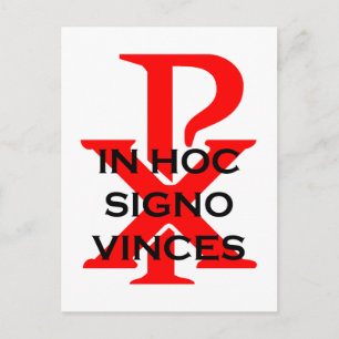 Postal En Signo hoc Vinces