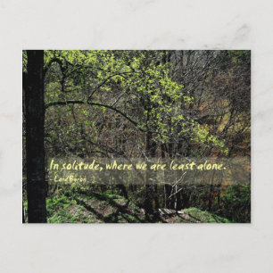 Postal En soledad...