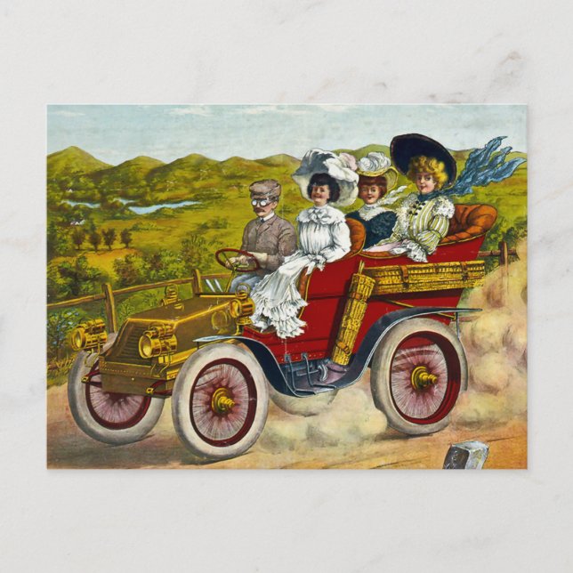 Postal En Tour 1904 (Anverso)