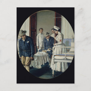 Postal En un hospital militar