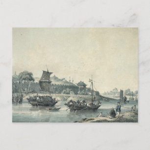Postal En uno de los ríos de China