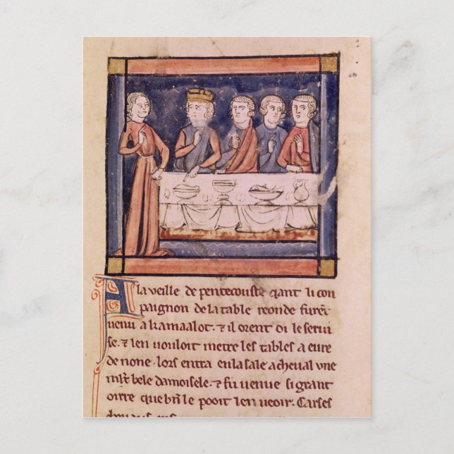 Postal En vísperas de Pentecostés... (Anverso)