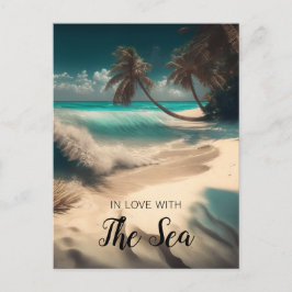 Postal Enamorado del Mar | Arte Tropical